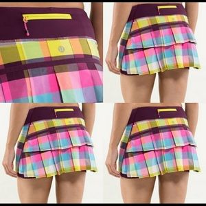 Lululemon pace setter skirt